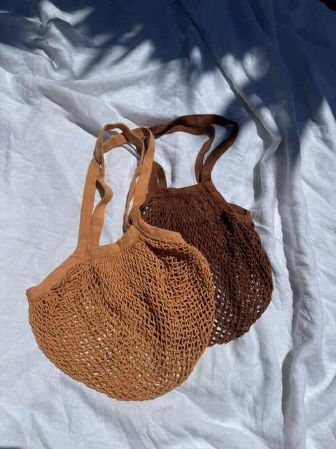 Flower Dyed Market Tote