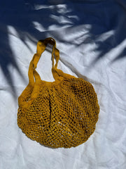 Flower Dyed Market Tote