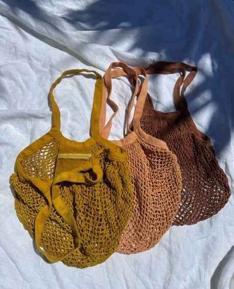 Flower Dyed Market Tote